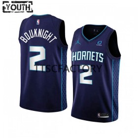 Camiseta Niños NBA Charlotte Hornets James Bouknight 2 Jordan 2022-23 Statement Edition Violeta Swingman